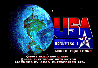 Dream Team USA Title Screen